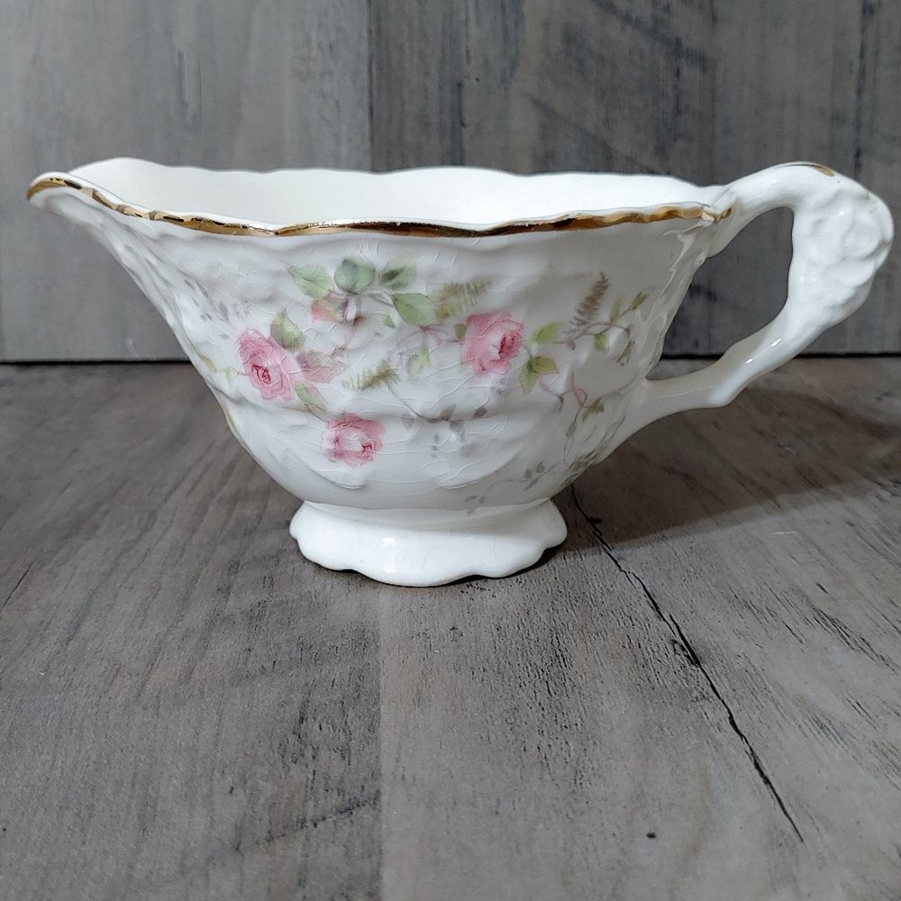 Pope Gosser Rose Point Creamer